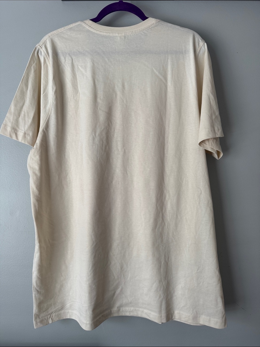RusTee Cream Graphic T‑Shirt with red Accent - Picture 3 of 4